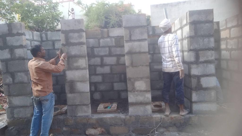 Constructing-oilets-for-Slum-Community