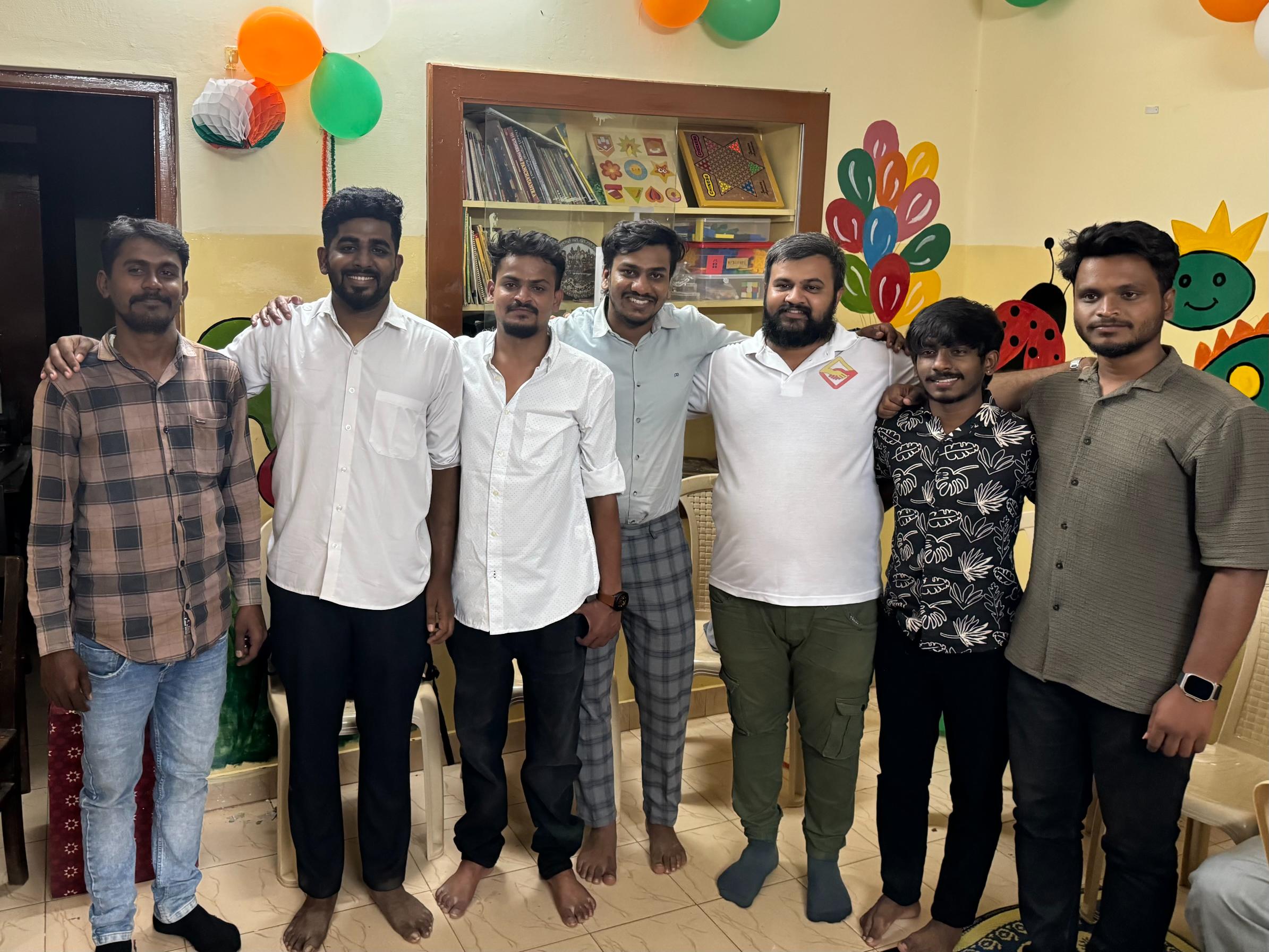 Rescued Boys Present Group Photo